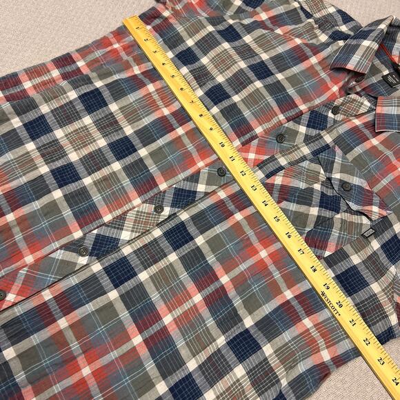 Outdoor Research Shirt Mens XL Plaid Short Sleeve Button Down Classic Western - Picture 6 of 7